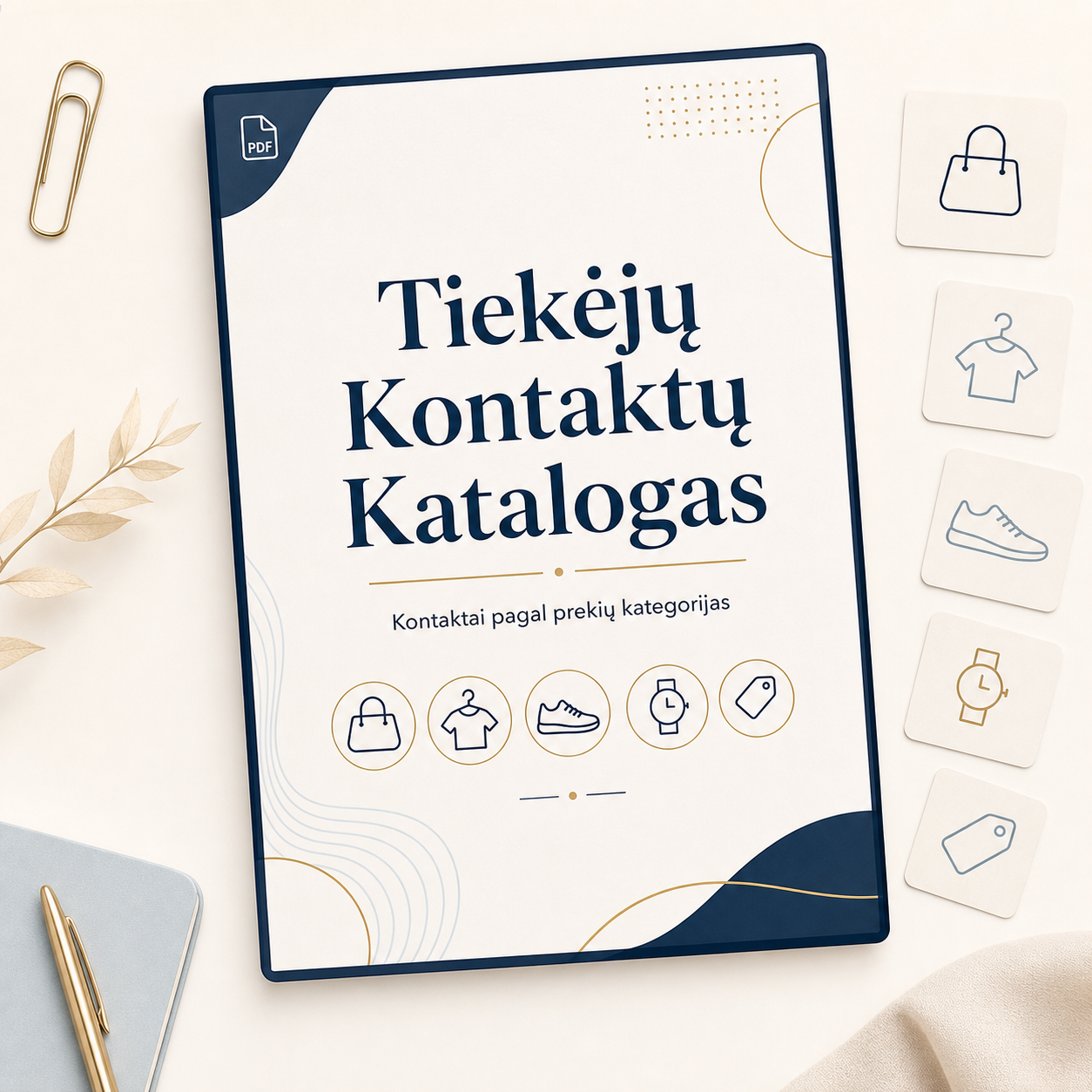 Tiekėjų kontaktų katalogas