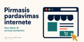 Pirmasis pardavimas internete