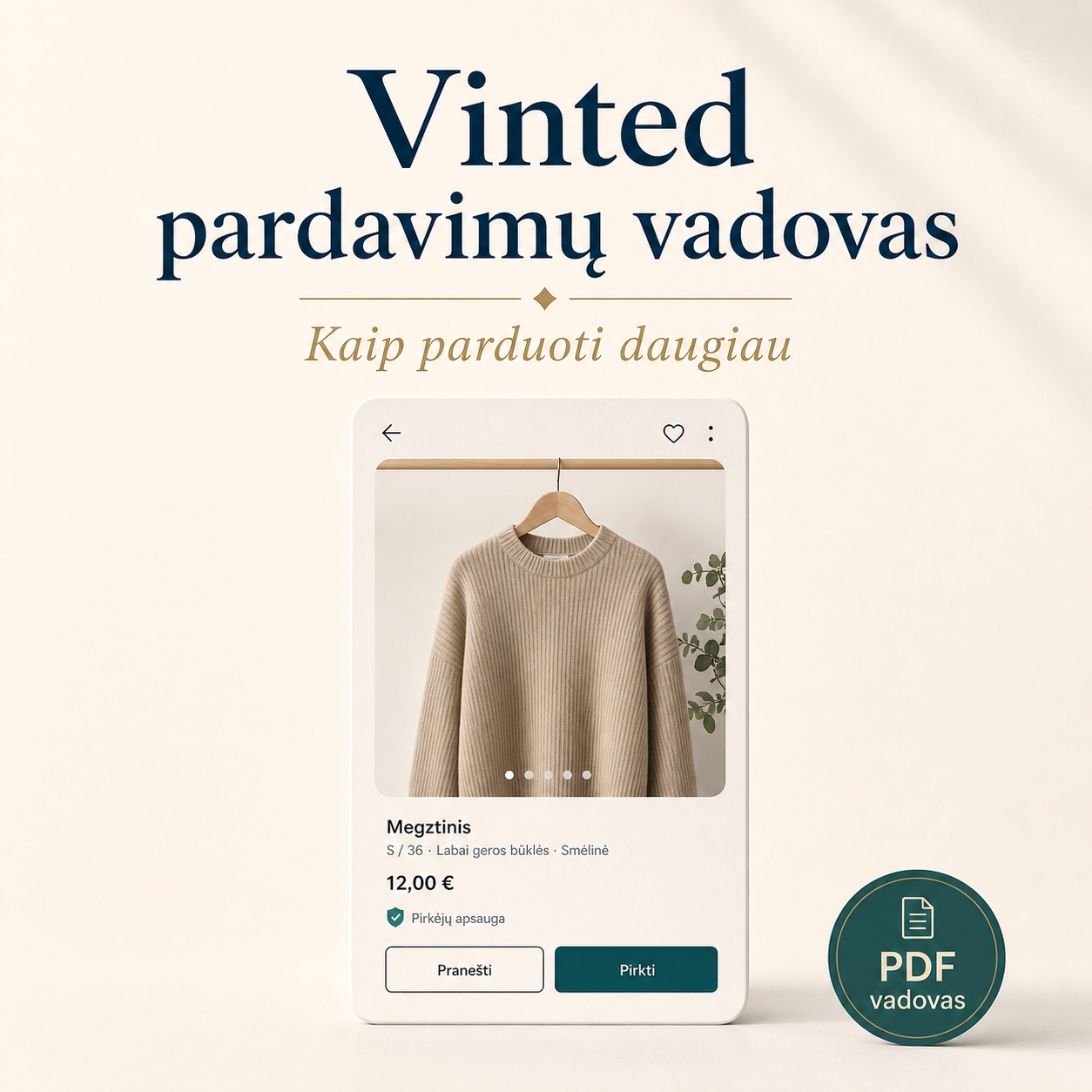 "Vinted" Pardavimų Vadovas