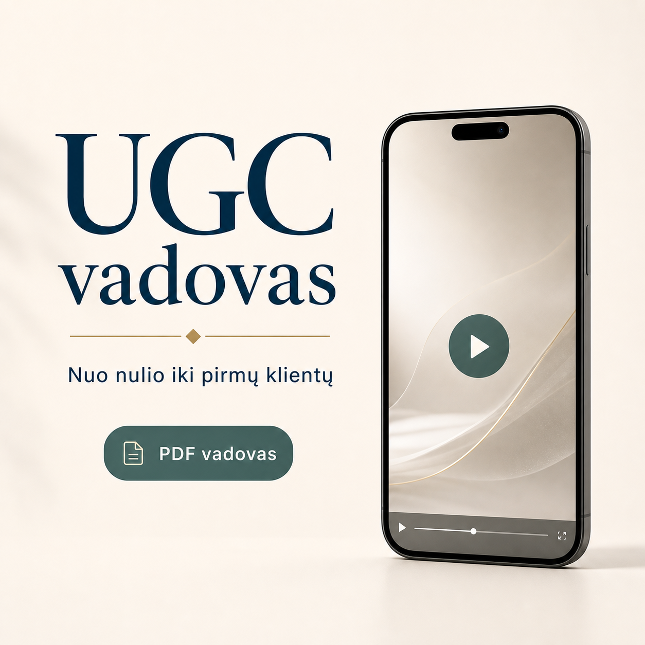UGC Mokymų Vadovas